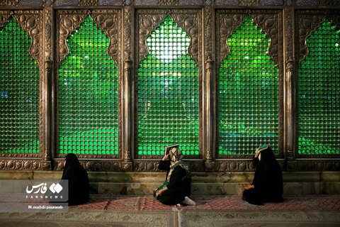 احیای شب نوزدهم رمضان در حرم امام با حضور رئیسی
