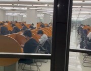 ویدئوی پربازدید | کتابخانه یک دانشگاه در کره جنوبی، عصر یک روز تعطیل