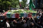 تصاویر | تشییع و تدفین شهدای گمنام در تهران 