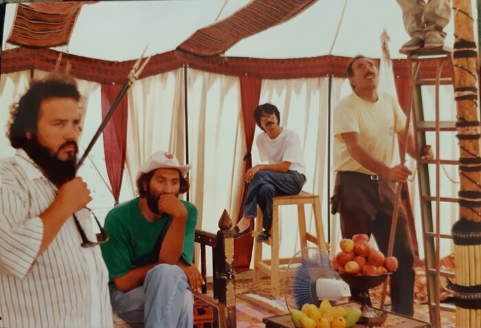 سریال امام علی بازیگر شب قدر رمضان شریفی نیا