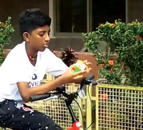 نوجوان هندی با روبیک رکوردشکنی کرد