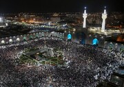 تصاویر | قاب‌هایی زیبا از مراسم احیای شب بیست و سوم ماه رمضان