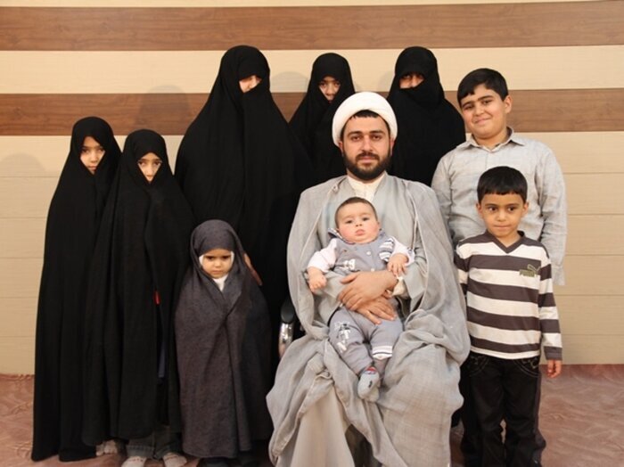 پدر پرجمعیت‌ترین خانواده ایرانی