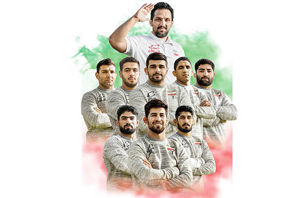 کشتی آزاد | دومِ ایران، اولِ آسیا شد تیم ملی کشتی آزاد