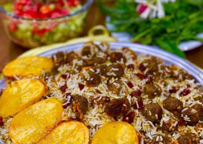 طرز تهیه قنبر پلو ؛ سحری معروف شیرازیها