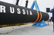 جنگ گاز | نقشه‌ای که مسیر اصلی انتقال از روسیه به اروپا را نشان می‌دهد