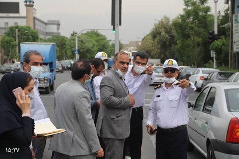 بازدید‌هایی که مسئولان شهرداری تهران و کارشناسان راهور به شکل مشترک برگزار می کنند نتایج تاثیرگذاری به همراه دارد