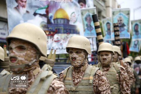 تصاویر راهپیمایی روز جهانی قدس در تهران