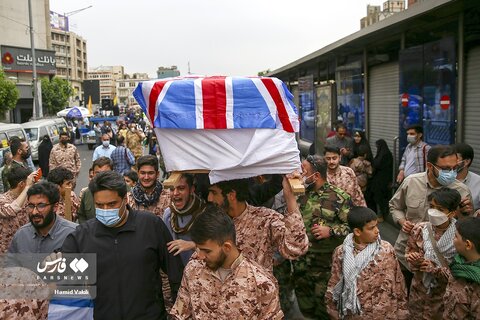 تصاویر راهپیمایی روز جهانی قدس در تهران