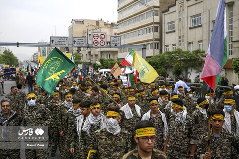 تصاویر راهپیمایی روز جهانی قدس در تهران