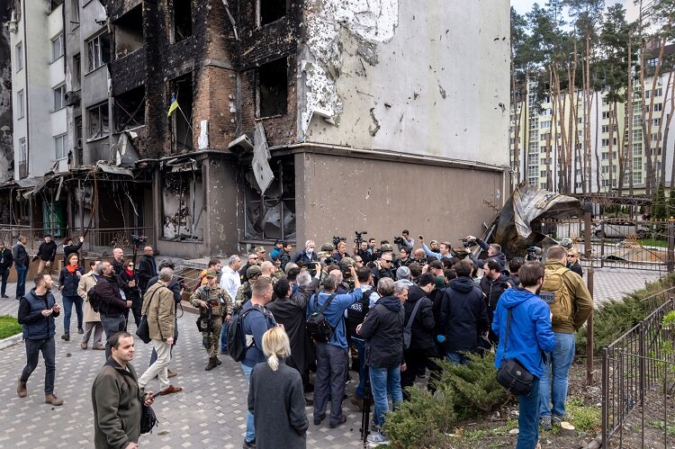 تصاویری از بازدید دبیرکل سازمان ملل از کییف | تلاش برای ایفای نقش در یک بحران