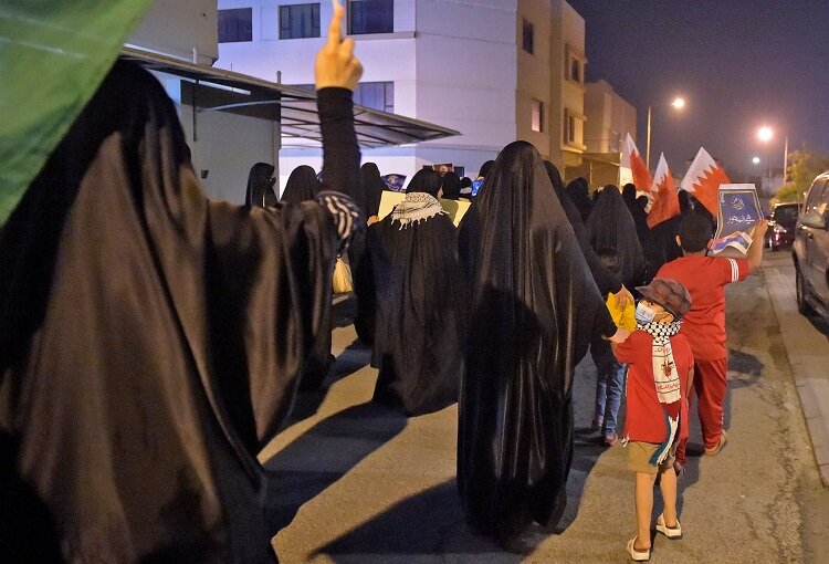 تصاویر راهپیمایی روز جهانی قدس در بحرین | سفارت رژیم صهیونیستی را تعطیل کنید