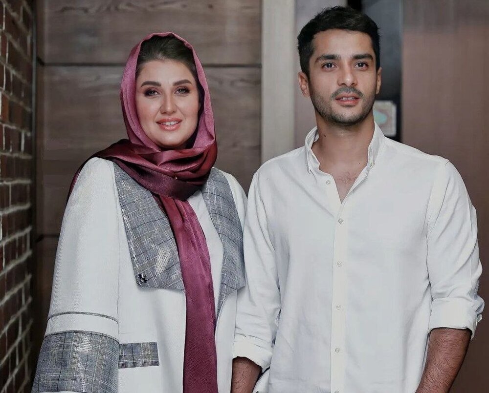 عکس | واکنش جالب ساعد سهیلی به شوخی حاشیهساز گلوریا هاردی