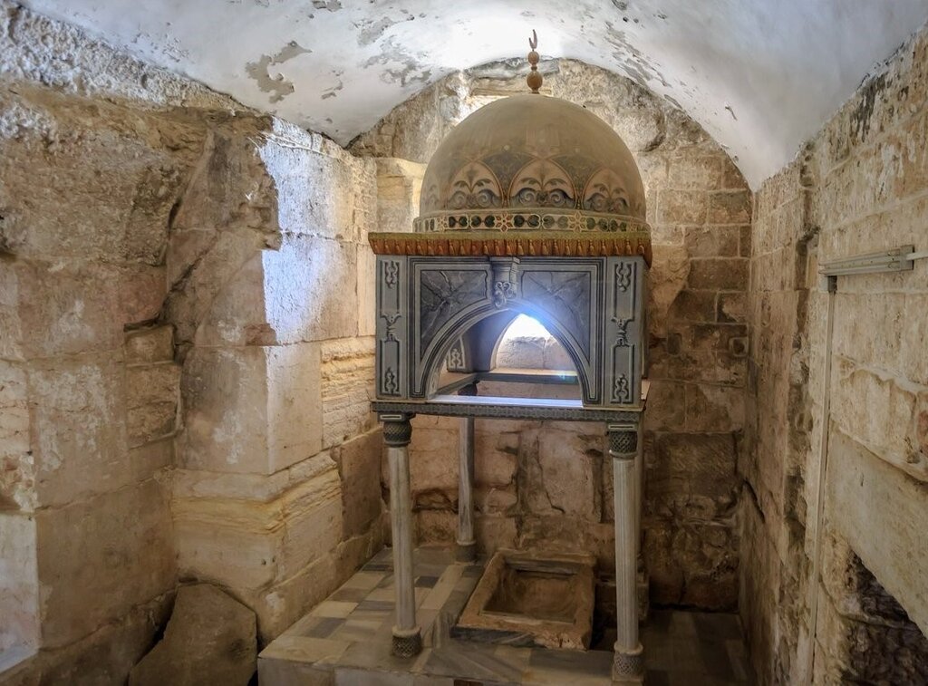 تصاویری دیده نشده از مسجد الاقصی | یادبود پیامبران و عرفا در گوشه و کنار صحن مبارک | گهواره حضرت عیسی (ع) را ببینید