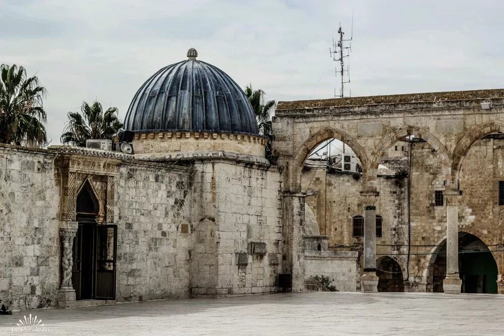 تصاویری دیده نشده از مسجد الاقصی | یادبود پیامبران و عرفا در گوشه و کنار صحن مبارک | گهواره حضرت عیسی (ع) را ببینید