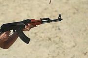 تصاویر لحظه شکار یک تروریست توسط تک‌ تیرانداز ارتش سوریه