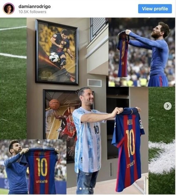 پیراهن خاطرهانگیز مسی خبرساز شد | واکنش کلکسیونر معروف به خرید ۴۵۰ هزار دلاری