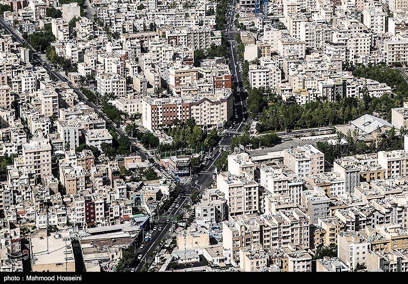 نمای شهر تهران