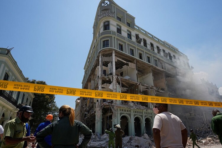 تصاویری از انفجار امروز در هاوانا | آمار تلفات و علت حادثه