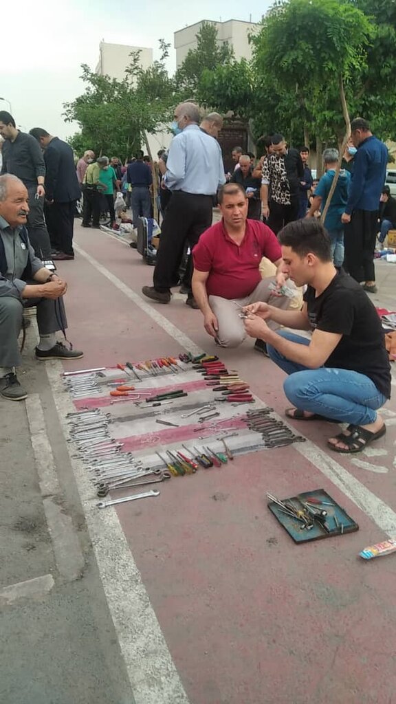 خلازیر دوم تهران اینجاست؟ | حرکت سیال کهنهفروشها؛ اینبار: میدان هاشمی