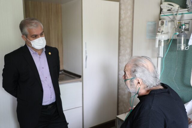 عکسهای تازه از محمد کاسبی روی تخت بیمارستان