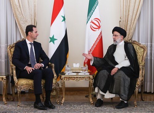 رئیسی و بشار اسد