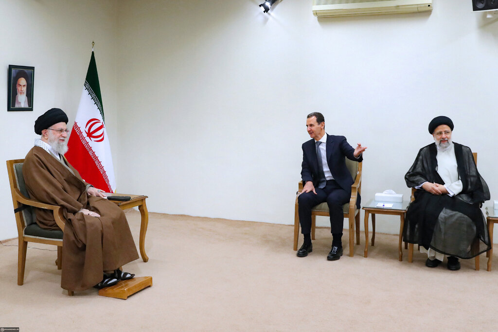 بشار اسد در ایران