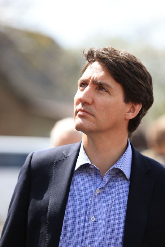 تصاویر؛ نخست وزیر کانادا به اوکراین رفت