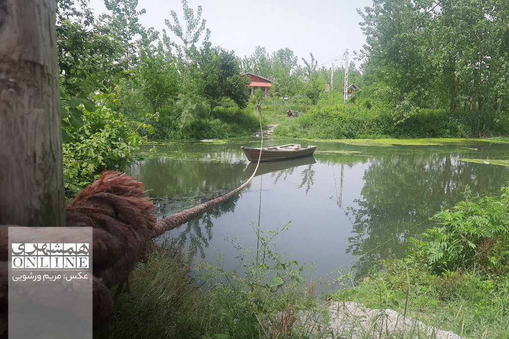 عکس و ویدئو | روستایی که با طناب به شهر میرسد! | با قایقسواری به قدرت آباد بروید