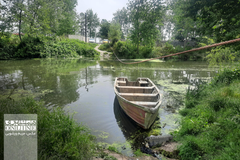 عکس و ویدئو | روستایی که با طناب به شهر میرسد! | با قایقسواری به قدرت آباد بروید