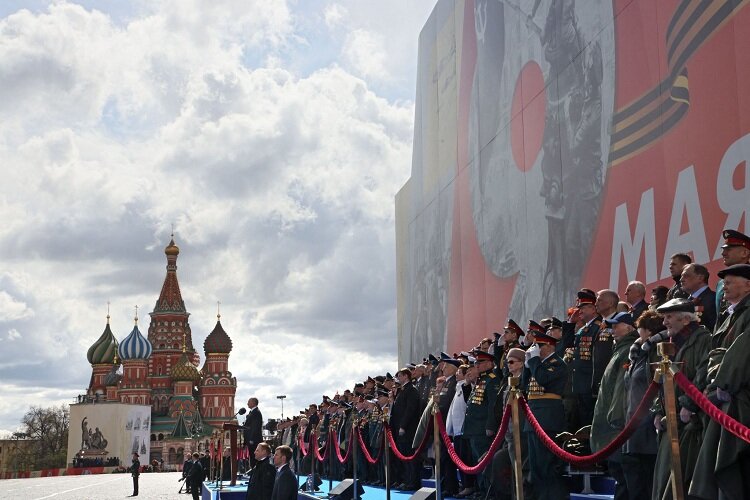 تصاویری از رژه پیروزی در میدان سرخ | مسکو برای غرب پیام فرستاد