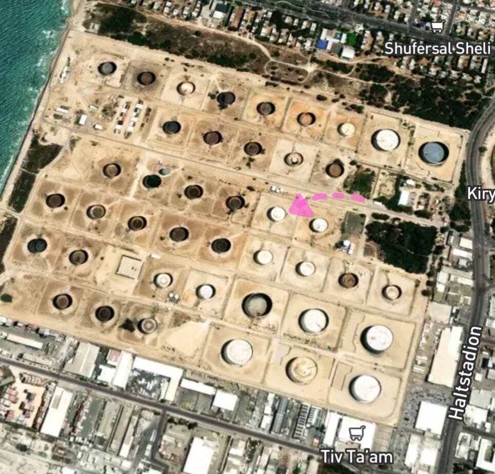 ببینید | آتشسوزی در تأسیسات نفتی اسرائیل | صدور دستور سانسور جرئیات حادثه