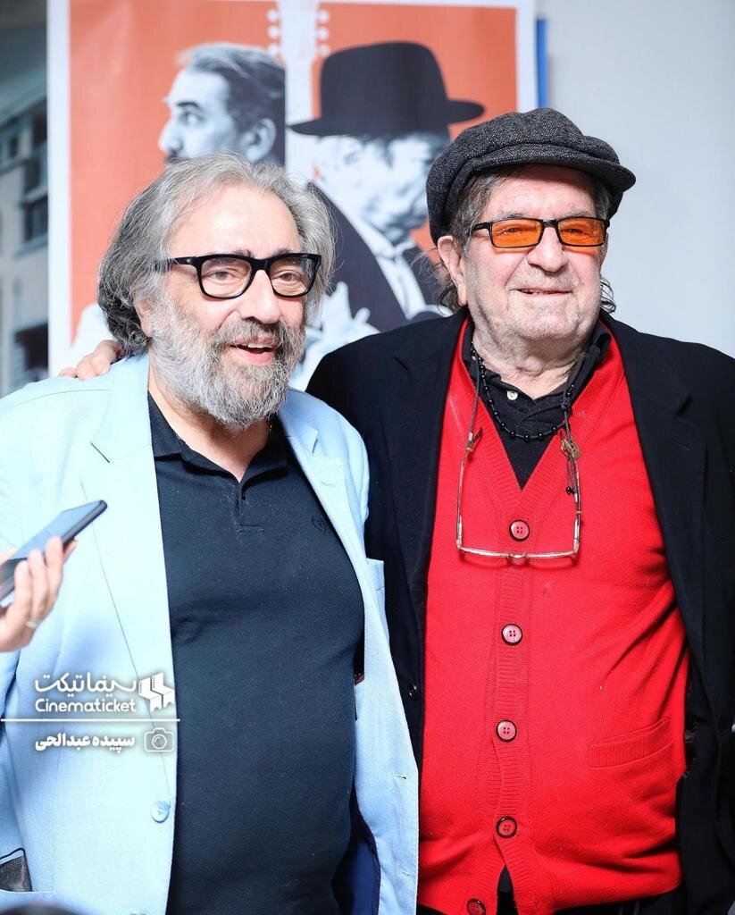 تصاویر | مهرجویی و کیمیایی در یک قاب