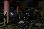 تصاویر انفجار در یک کلوپ شبانه در سلیمانیه عراق | گزارش اولیه از آمار مجروحان 