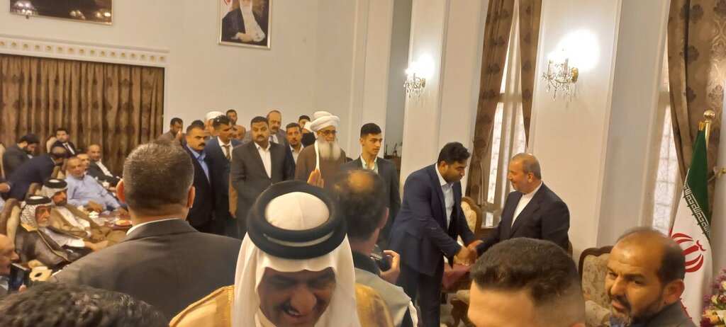 استقبال از محمد کاظم آل صادق سفیر ایران در عراق