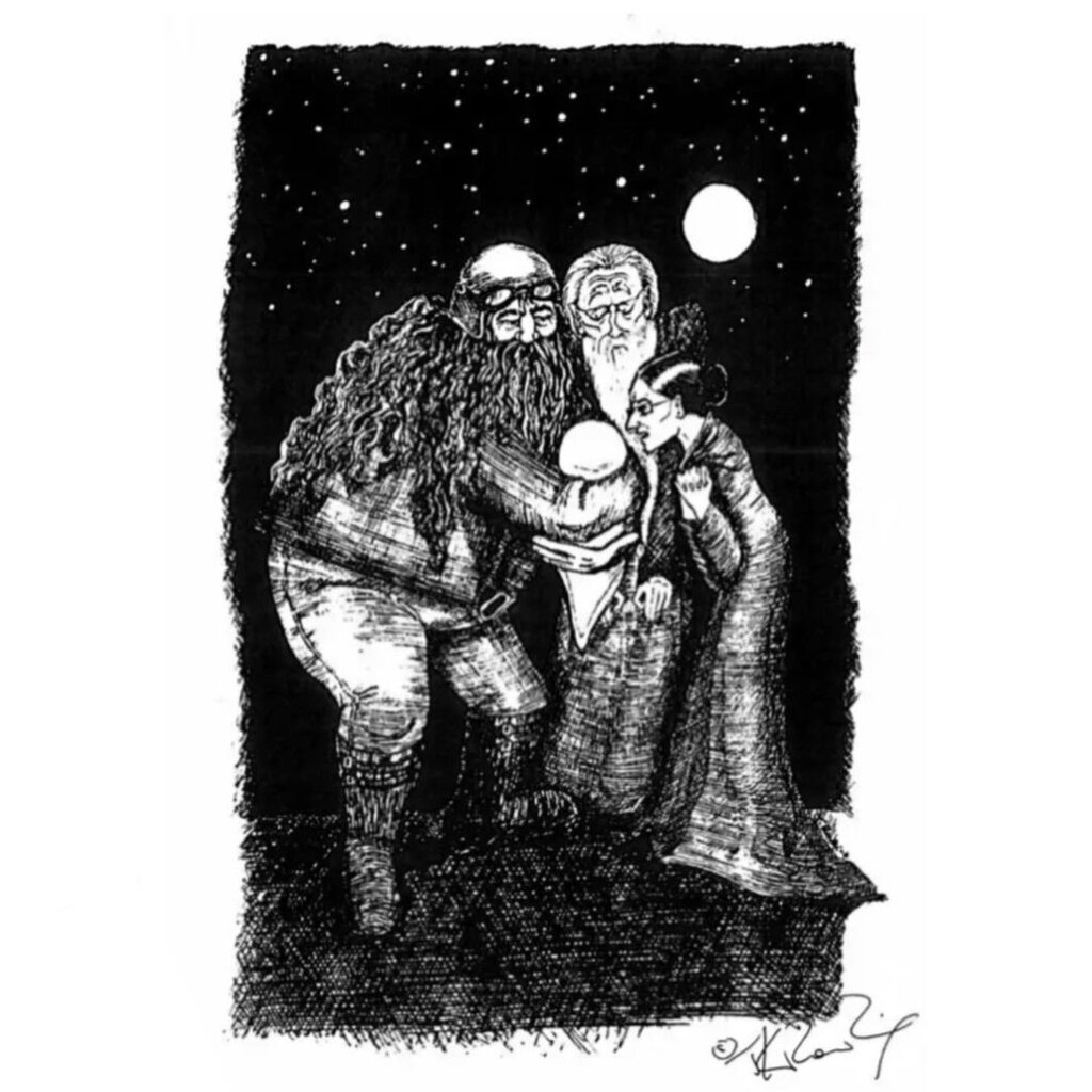 تصاویر | اولین نقاشی‌های جی. کی. رولینگ برای هری پاتر و سنگ جادو | چاپ نقاشی‌ها در بیست‌وپنجمین سالگرد اولین هری پاتر