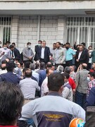 ویدئو| حضور زاکانی در جمع رانندگان شرکت واحد | شهردار تهران به معترضان چه گفت؟