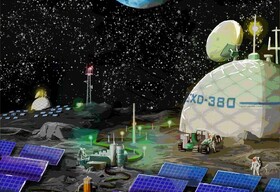 طرحی برای روشن کردن ماه | ایستگاه فضایی بین‌المللی انباری می‌شود!