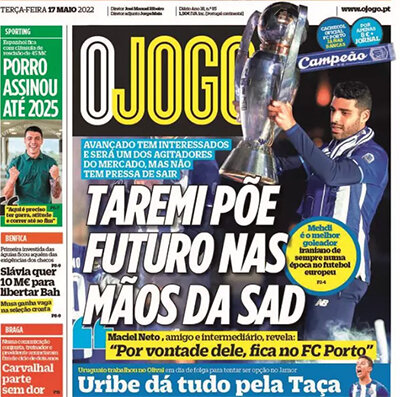 عکس | پیشنهادات طارمی تیتر یک رسانه مشهور شد | ستاره ایرانی در انتظار تصمیم مهم باشگاه پورتو