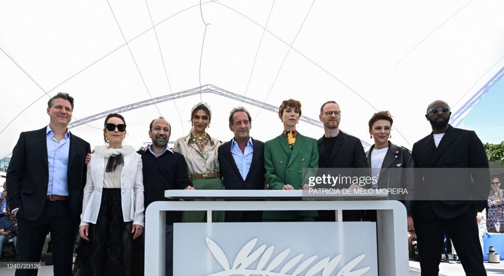 اصغر فرهادی در فوتوکال هیات داوران جشنواره کن