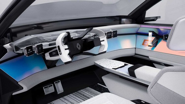 تصاویری از طرح مفهومی کراساوور برقی رنو | سینیک ویژن، نگاهی به آینده