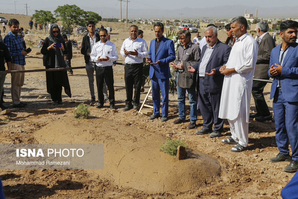 تشییع و خاکسپاری پیکر عثمان محمدپرست
