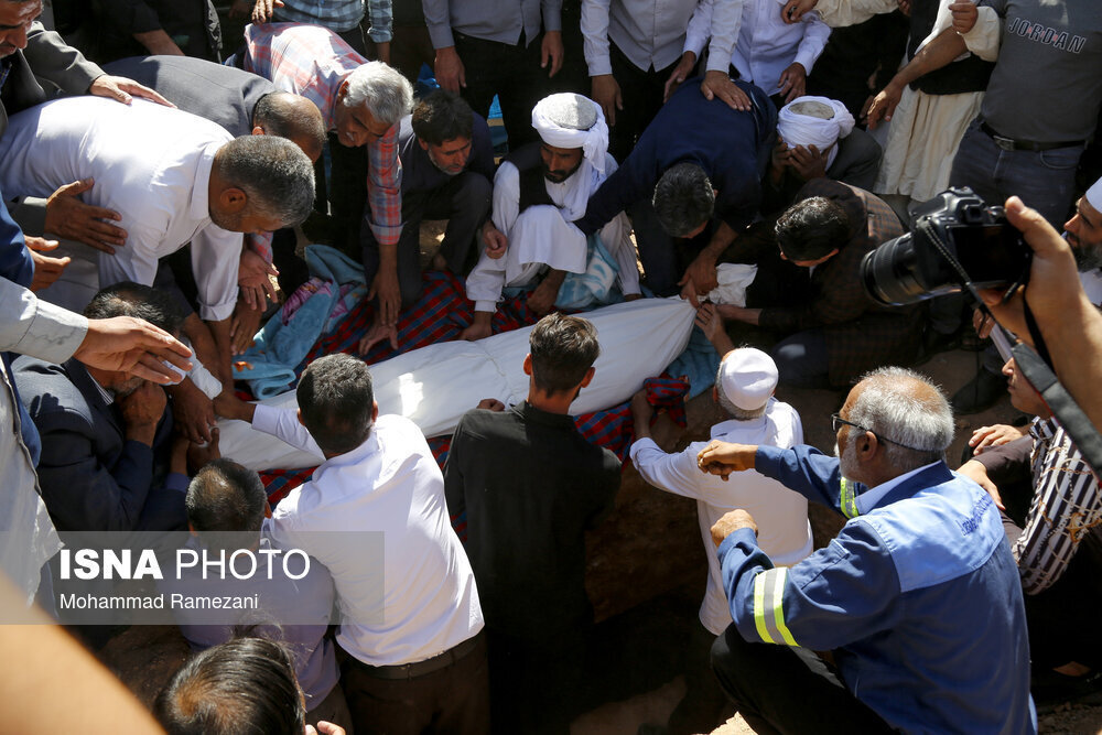 تشییع و خاکسپاری پیکر عثمان محمدپرست