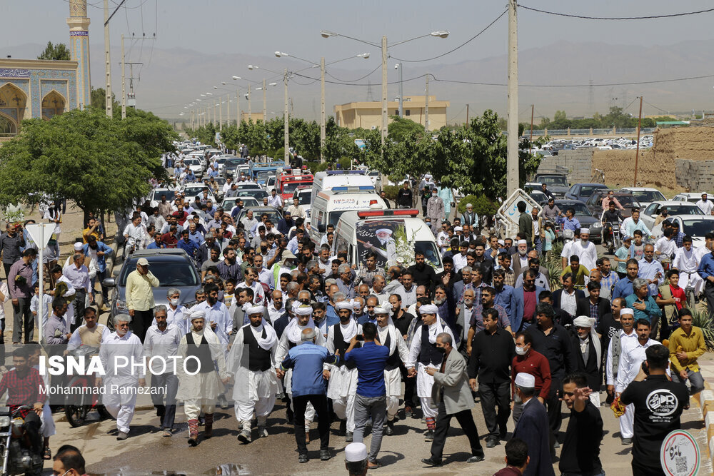 تشییع و خاکسپاری پیکر عثمان محمدپرست