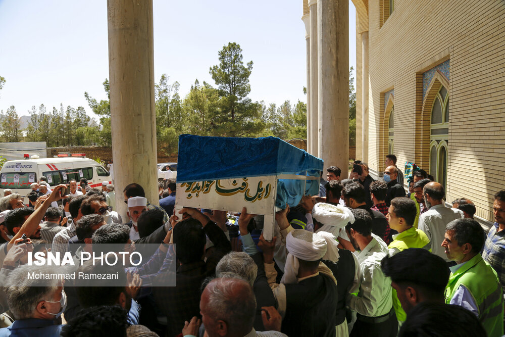 تشییع و خاکسپاری پیکر عثمان محمدپرست