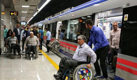 اینفوگرافیک | کدام ایستگاه‌های مترو برای معلولان مناسب‌سازی شده‌اند؟