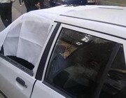 اولین تصاویر لحظه ترور و شهادت پاسدار صیاد خدایی در تهران | تصاویر تلخ از پیکر خونین مدافع حرم