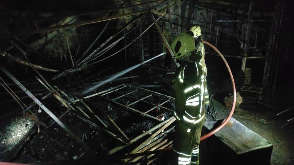 تصاویر | آتش یک باغرستوران فرحزاد را به خاکستر تبدیل کرد