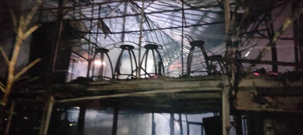 تصاویر | آتش یک باغرستوران فرحزاد را به خاکستر تبدیل کرد