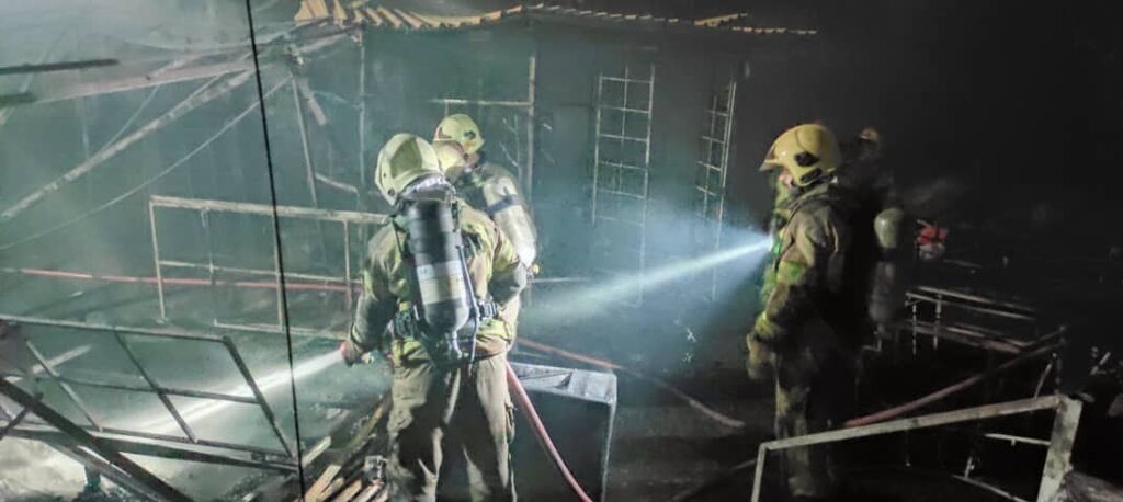 تصاویر | آتش یک باغرستوران فرحزاد را به خاکستر تبدیل کرد